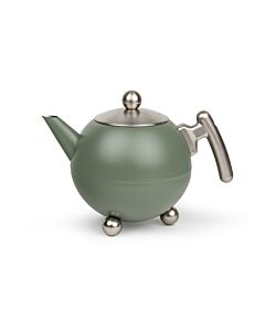 Théière Duet Bella Ronde 1,2L vert militaire