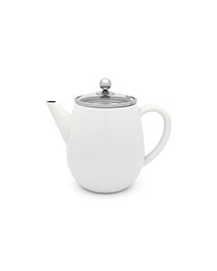 Théière Duet Eva 1,1L blanc