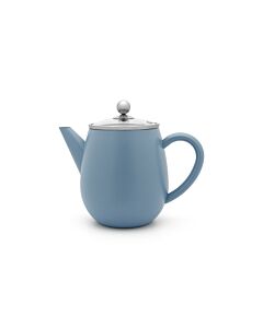 Théière Duet Eva 1,1L bleu glacier