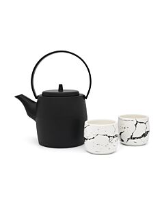 Set Kobe 1,2L + 2 tasses en porcelaine