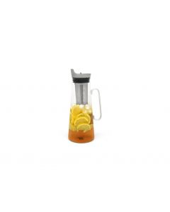 Carafe à thé glacé 1,2L + filtre en inox