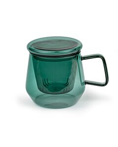 Tea for one Livorno verre vert jade 290ml