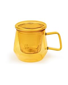 Tea for one Livorno verre ambre 290ml
