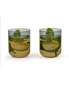 Verre Padua gris 400ml s/2