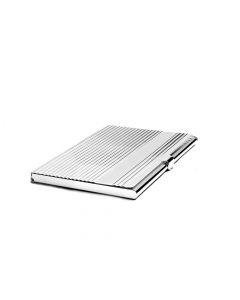 Porte-cartes de visite Linea arg/laq