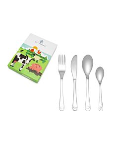 Couvert enfant 4 pcs Animaux de la ferme