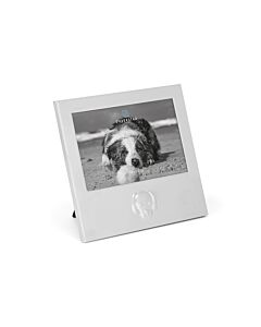 Cadre photo Chien 15x10 arg/laq
