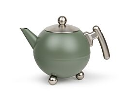 Théière Duet Bella Ronde 1,2L vert militaire