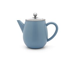 Théière Duet Eva 1,1L bleu glacier