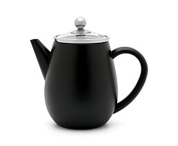 Théière Duet Eva 0,5L noir mat