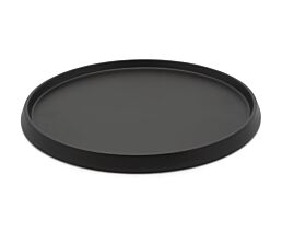 Plateau rond bambou noir Ø35x2cm