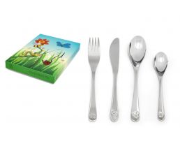 Couvert enfant 4 pcs Amis de la nature