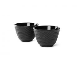 Tasses Jang fonte noir s/2