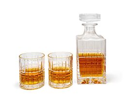 Carafe Whiskey avec 2 verres Asprian
