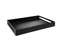 Plateau 55x40x6cm MDF noir